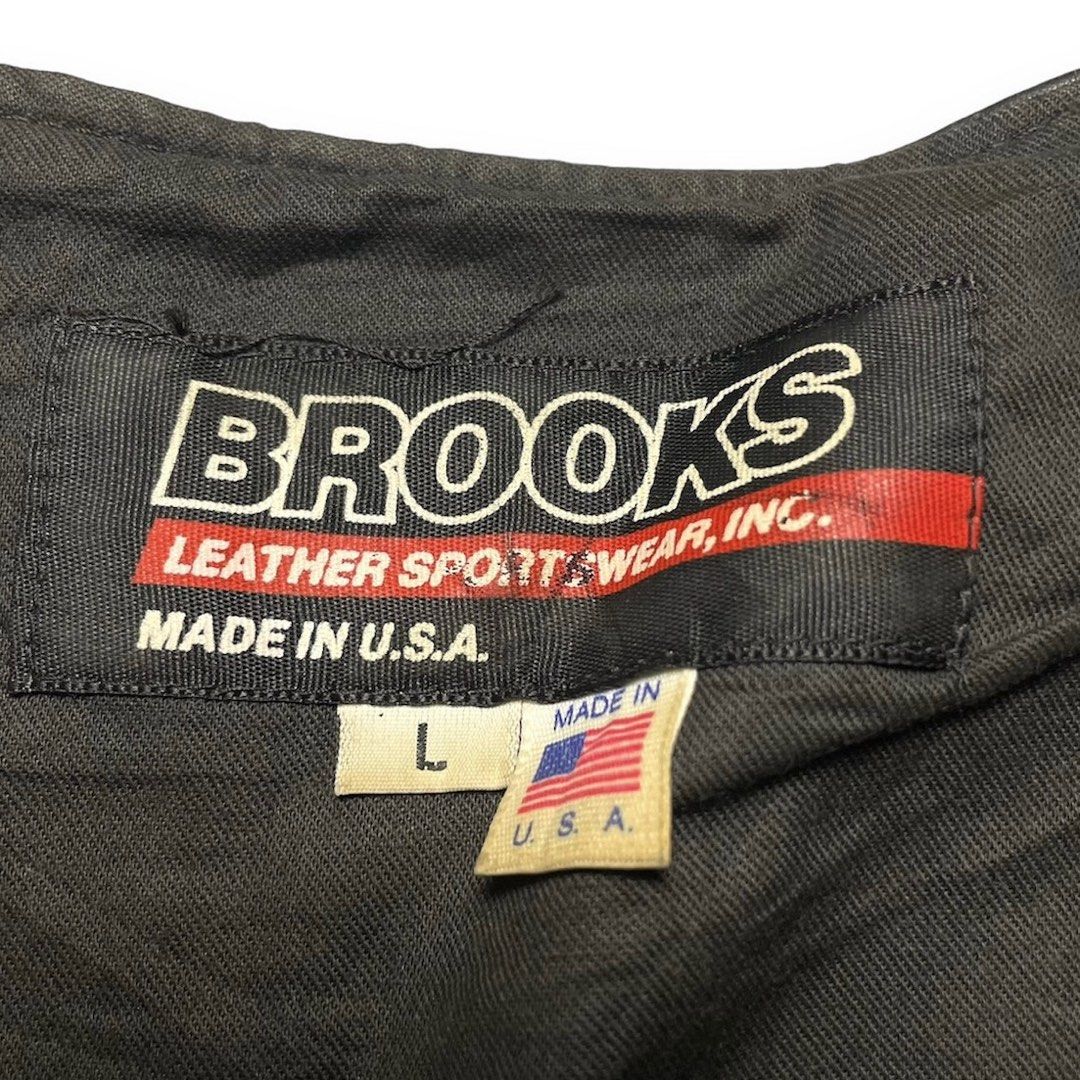 Brooks leather clearance vest