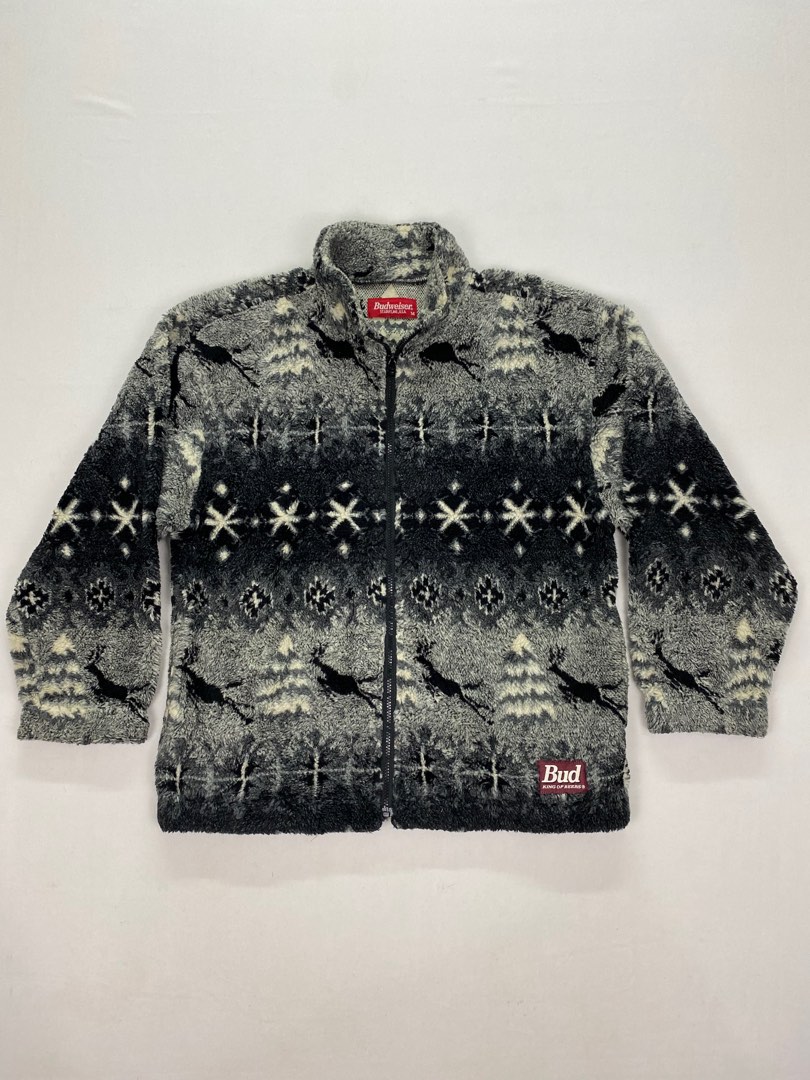Snowflake toggle fleece jacket discount