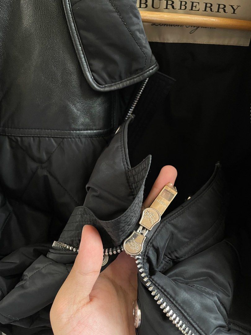 Burberry quilted jacket