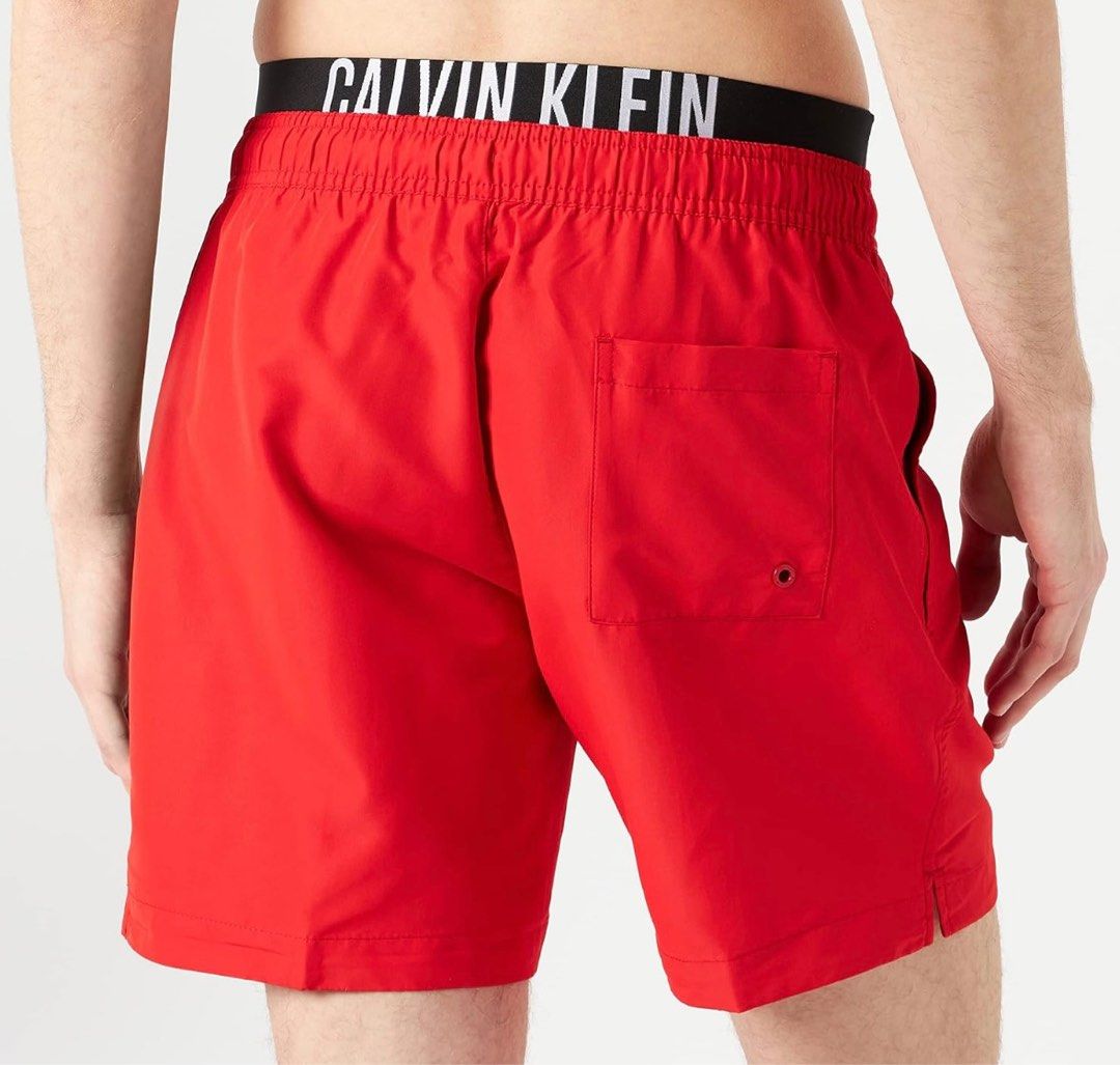 Red calvin clearance klein shorts