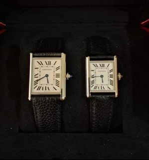 Cartier Tank Must Couple's watch