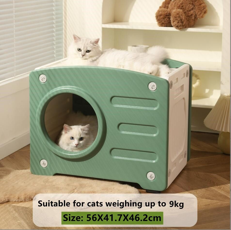 Cat Cave Plastic Cat Bed House Bedside Table Waterproof Cat Bed