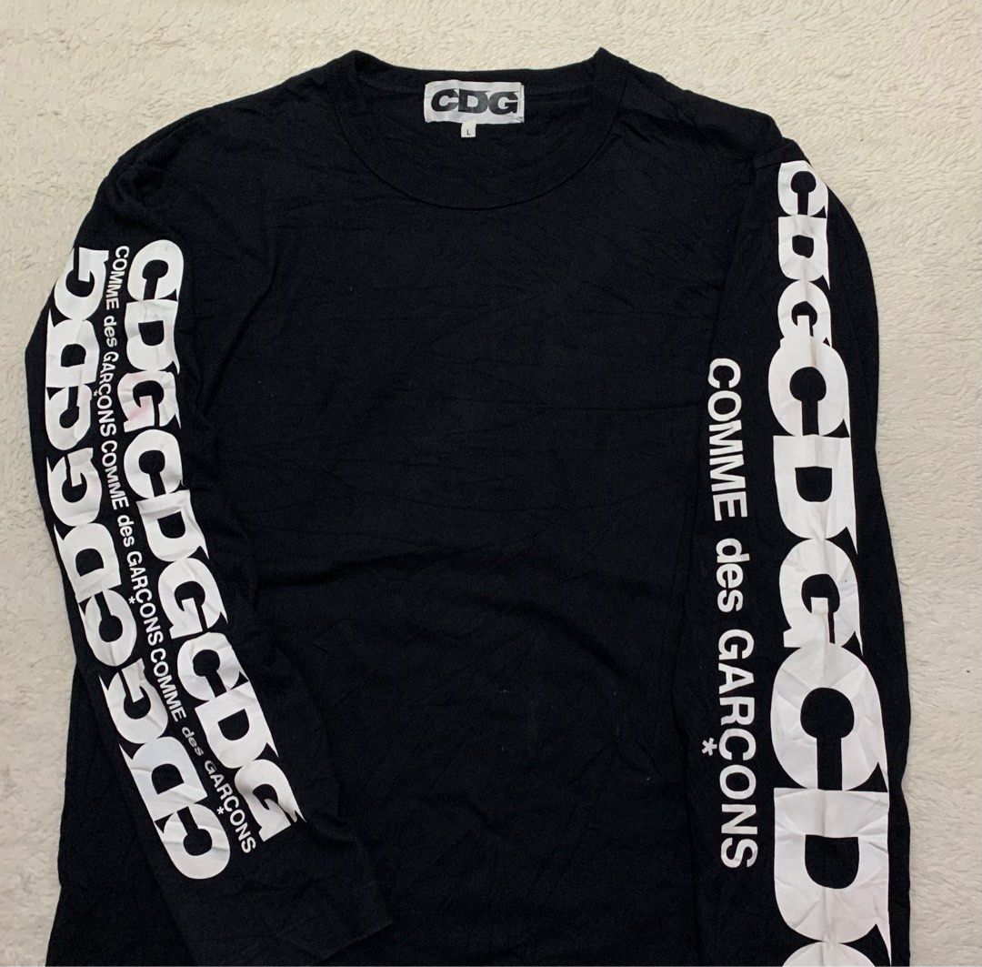 CDG COMME des GARCONS Spring2019 Black Longsleeve