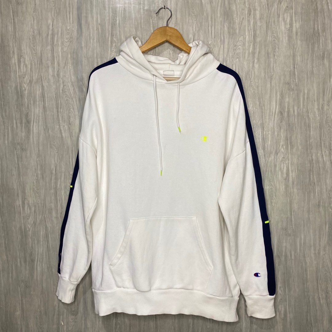 Tri color champion hoodie top