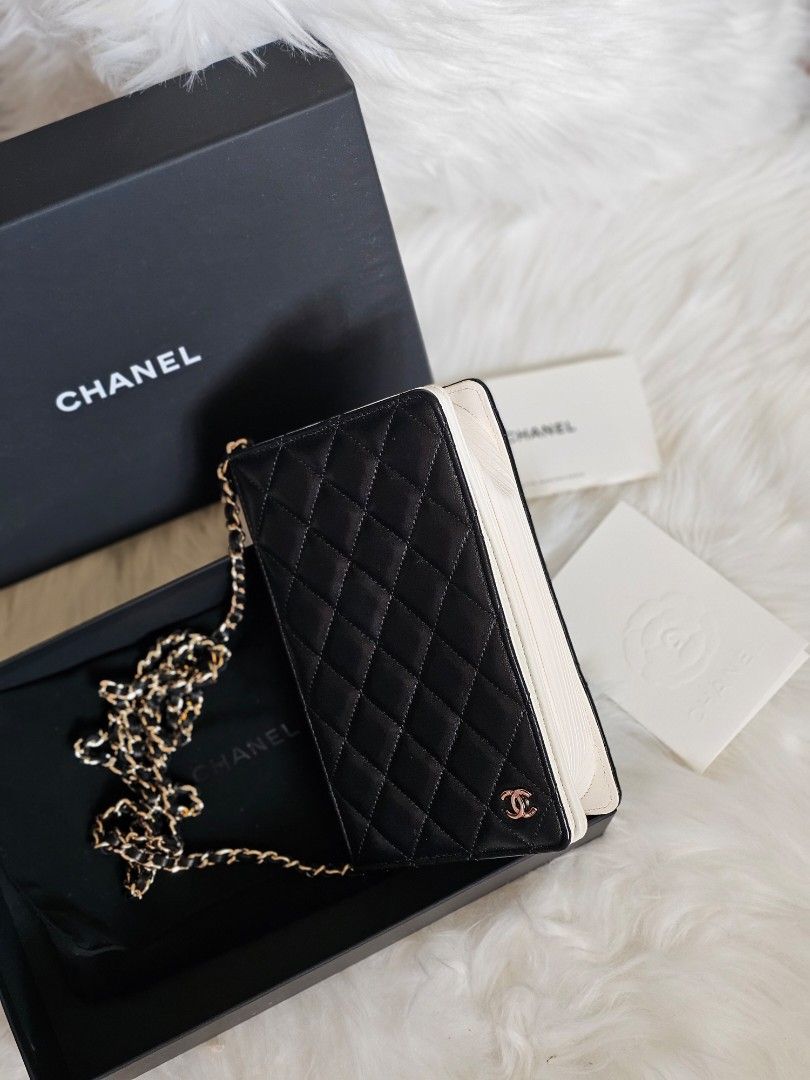 Chanel Book WOC, Luxury, Bags & Wallets on Carousell