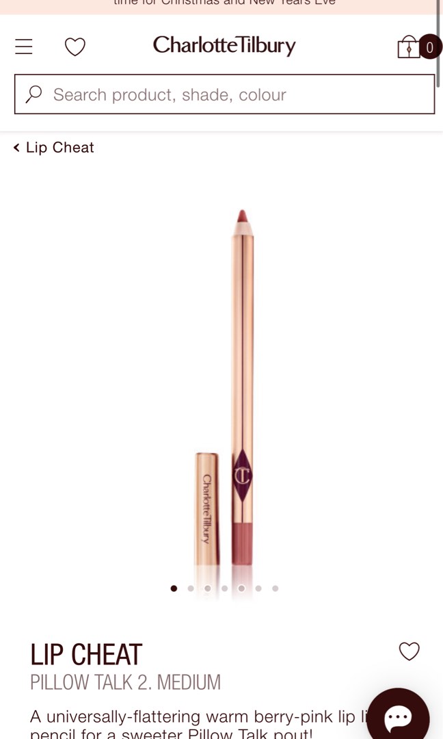Charlotte Tilbury Lip Liner Pillowtalk in Medium, Beauty & Personal