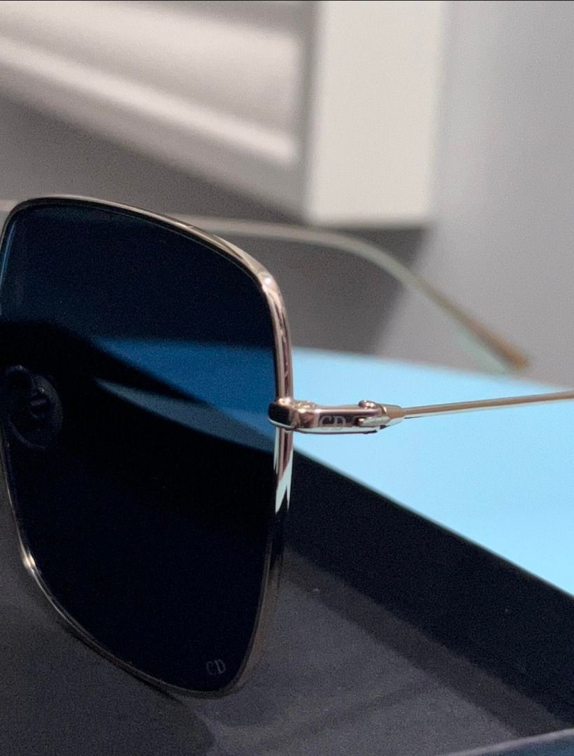 Christian Dior STELLAIRE 1 Gold Blue LKS A9 Sunglasses