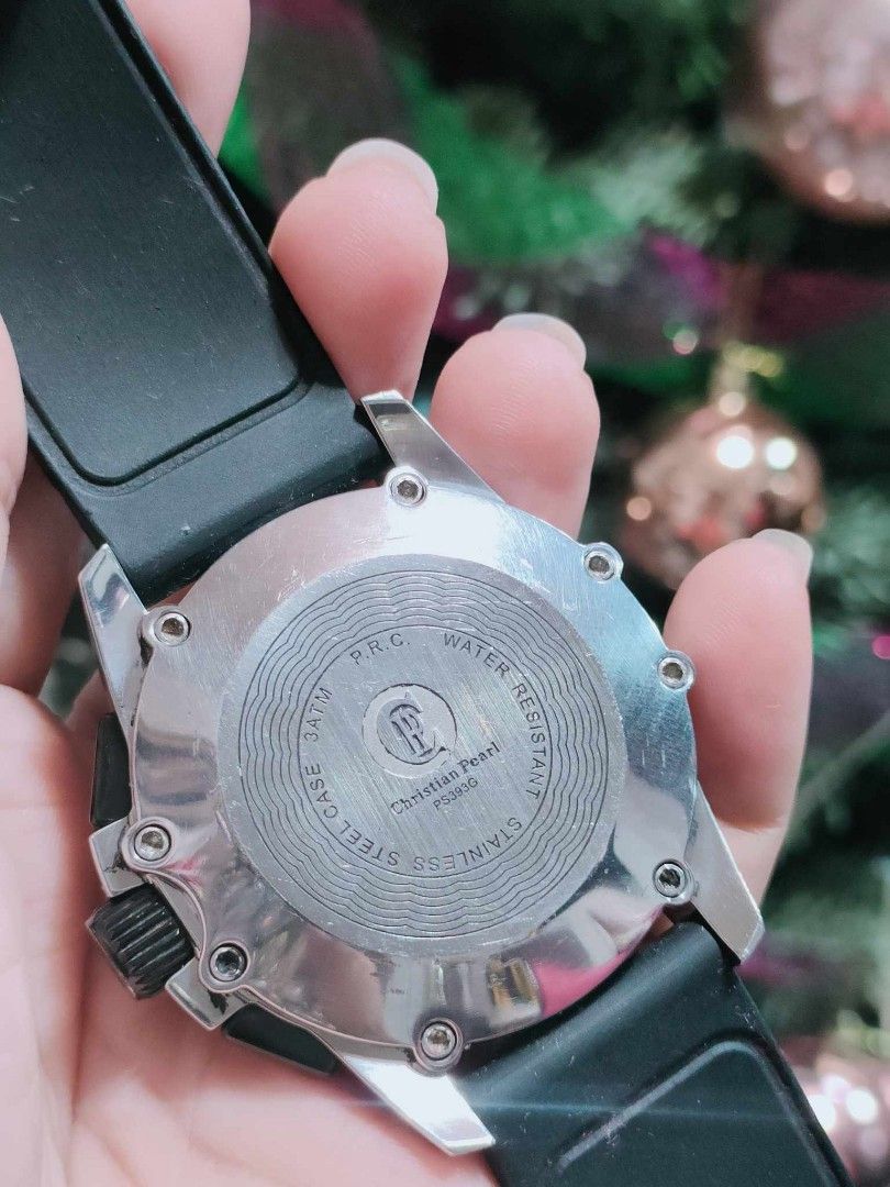 Christian clearance pearl watch