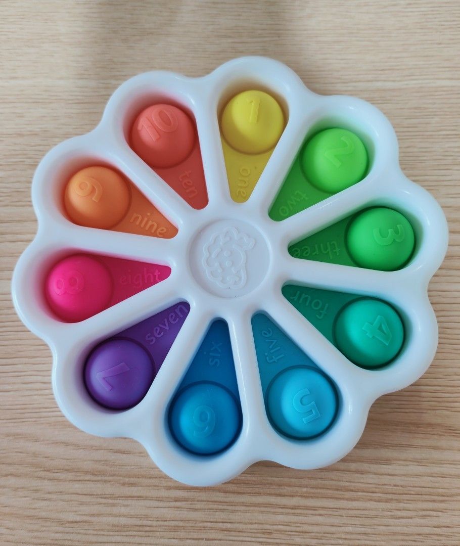 (CHRISTMAS SALE !!🎄🎄) Pop It Fidget Toy (Category: Kids Toys) located in Singapore. Submitted by xwv_bbyy (Listing ID 1272370590, Image 1). Description: with freebies !!.