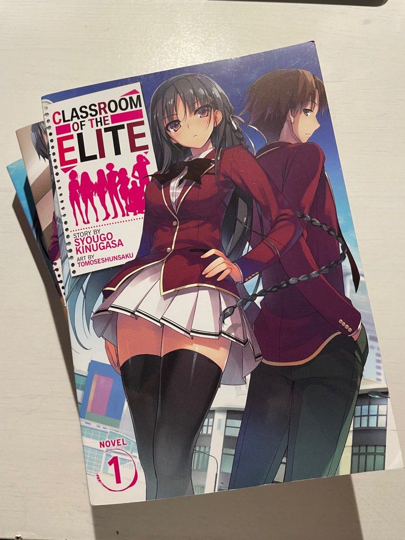 Classroom of the elite light novel LN vol 1 , 8 & 9, Hobbies & Toys