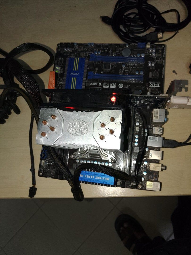Cpu And Cpu Cooler