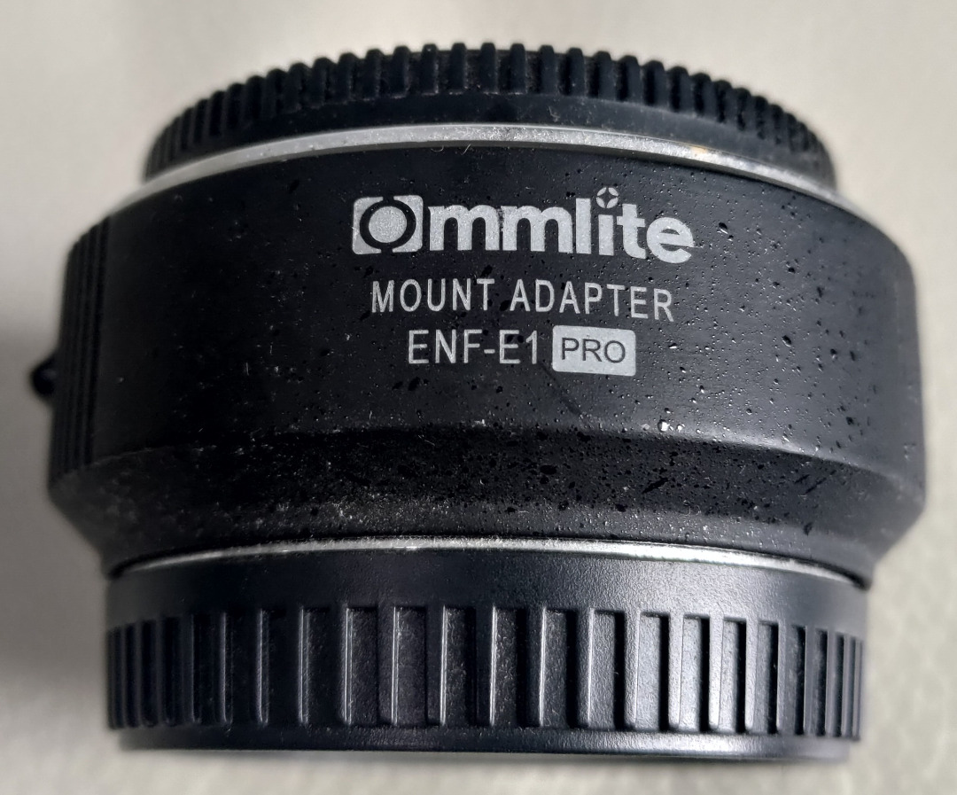 Commlite 咔萊CM-ENF-E1 PRO Adapter 自動對焦轉接環Nikon F to Sony E