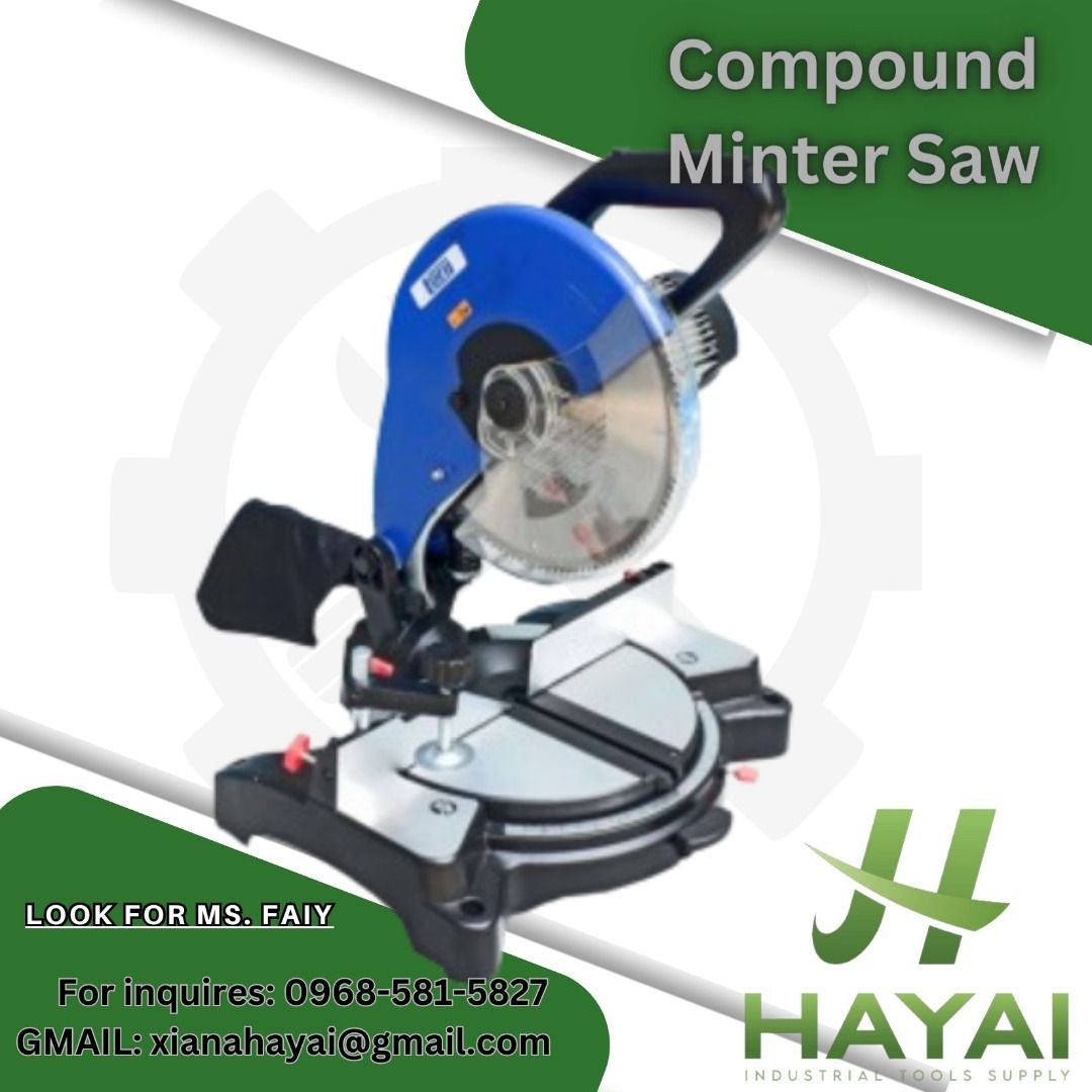 Compound Minter Saw, Commercial & Industrial, Construction Tools ...