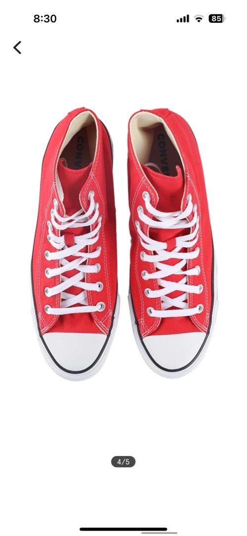 Chucks red new arrivals