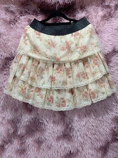 Coquette Dainty Lace cottagecore skirt