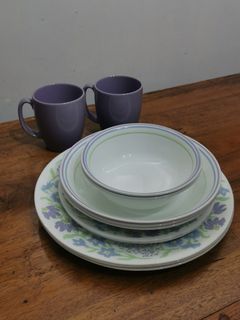 Corelle (can be bought as set or per piece)
