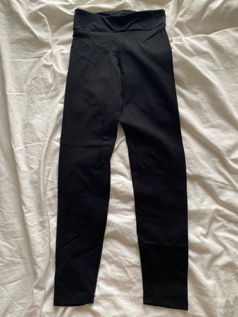 Black leggings - Cotton On (XS), Women's Fashion, Bottoms, Jeans & Leggings  on Carousell
