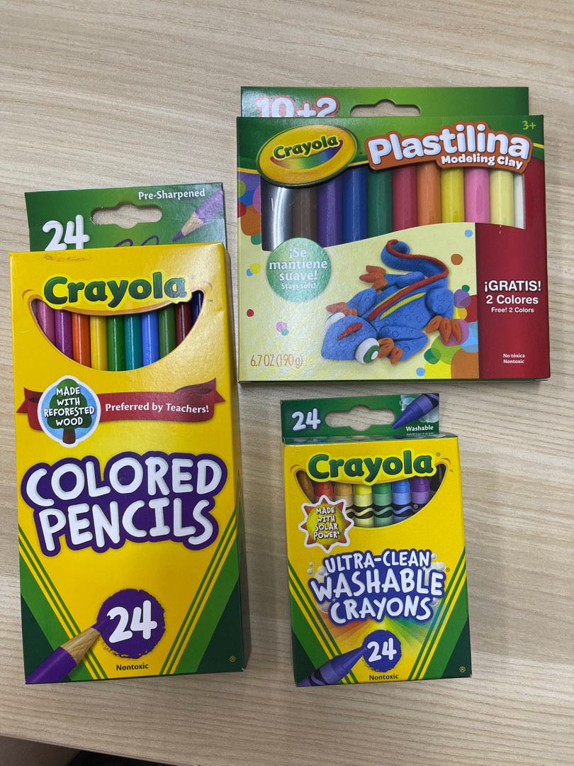 Crayola Plastilina Clay 12 Colors, 6.7oz, Modeling Clay, Non-Toxic