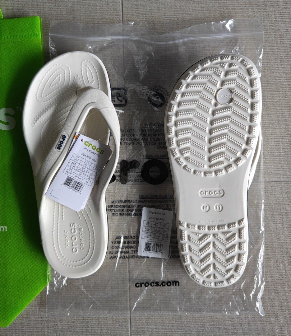 CROCS Bayaband flip White M11 EU 45 46