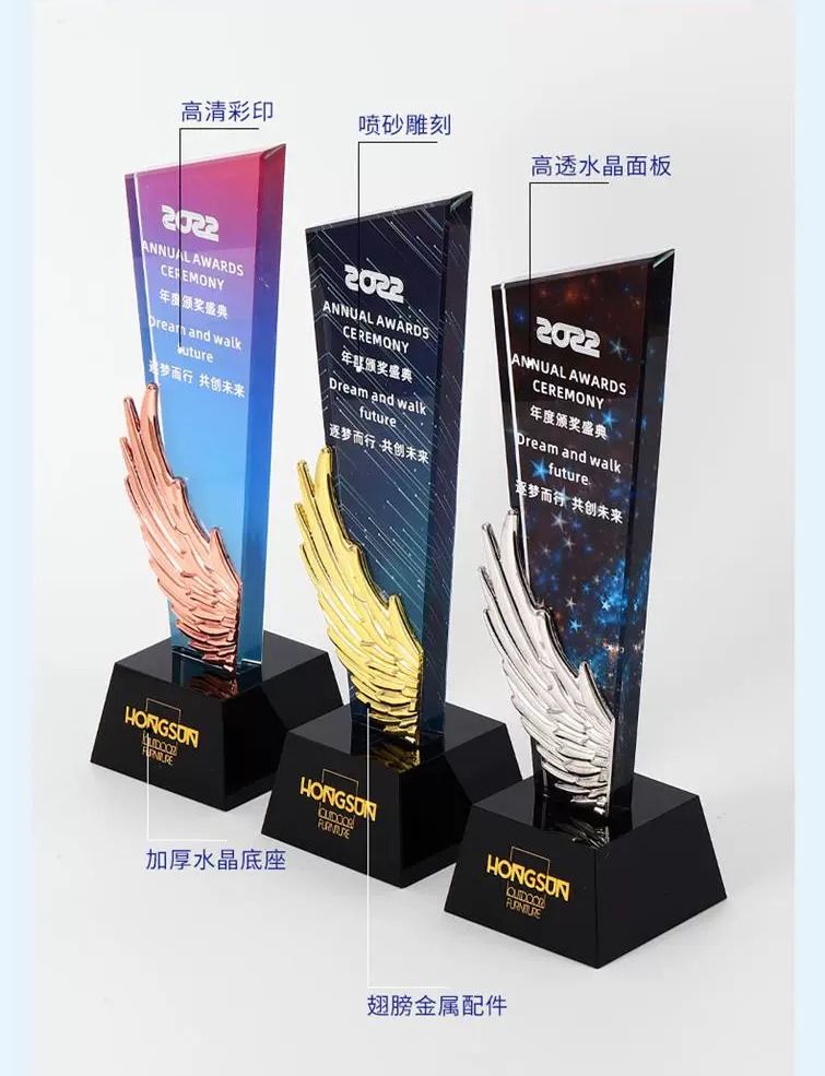 Crystal Trophies & Plaques customize/ corporate gift award singapore ...