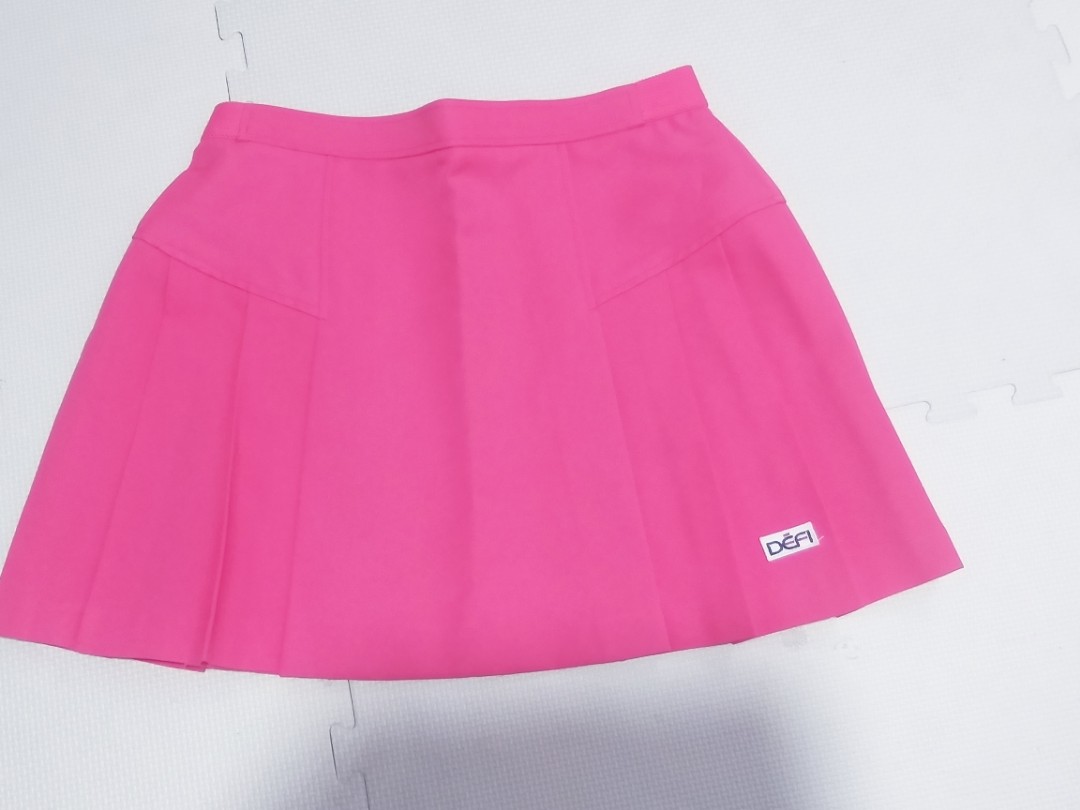 Defi Pink tennis Skirt, Women's Fashion, Bottoms, Skirts on Carousell