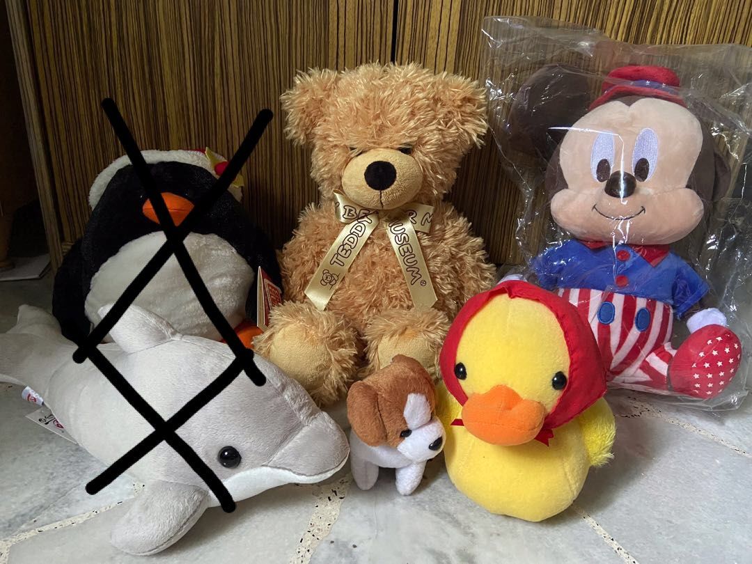 Discounted Stuffed Plush Toys Penguin Teddy Bear Mickey