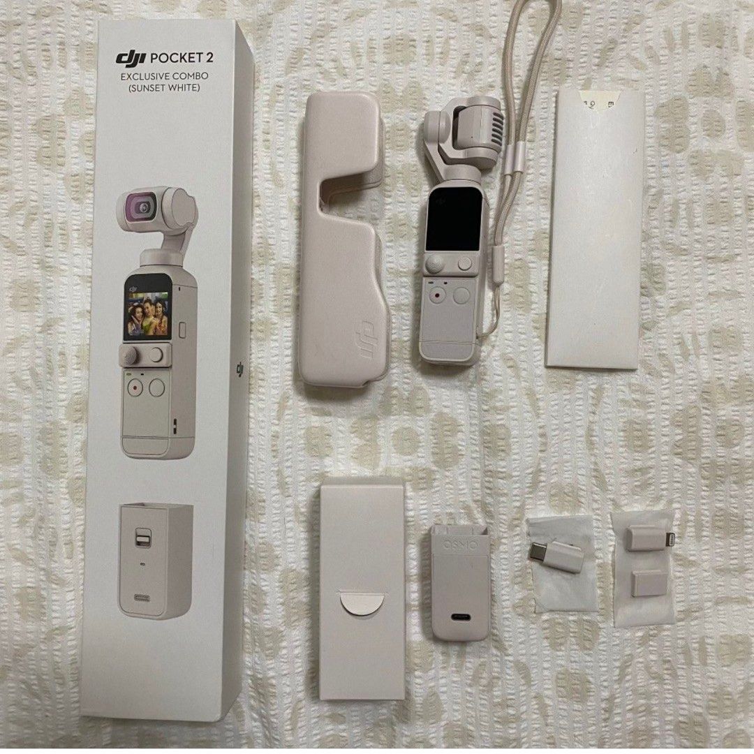 DJI Osmo Pocket 2 Sunset White 収納ポーチ付き DJI Pocket 2