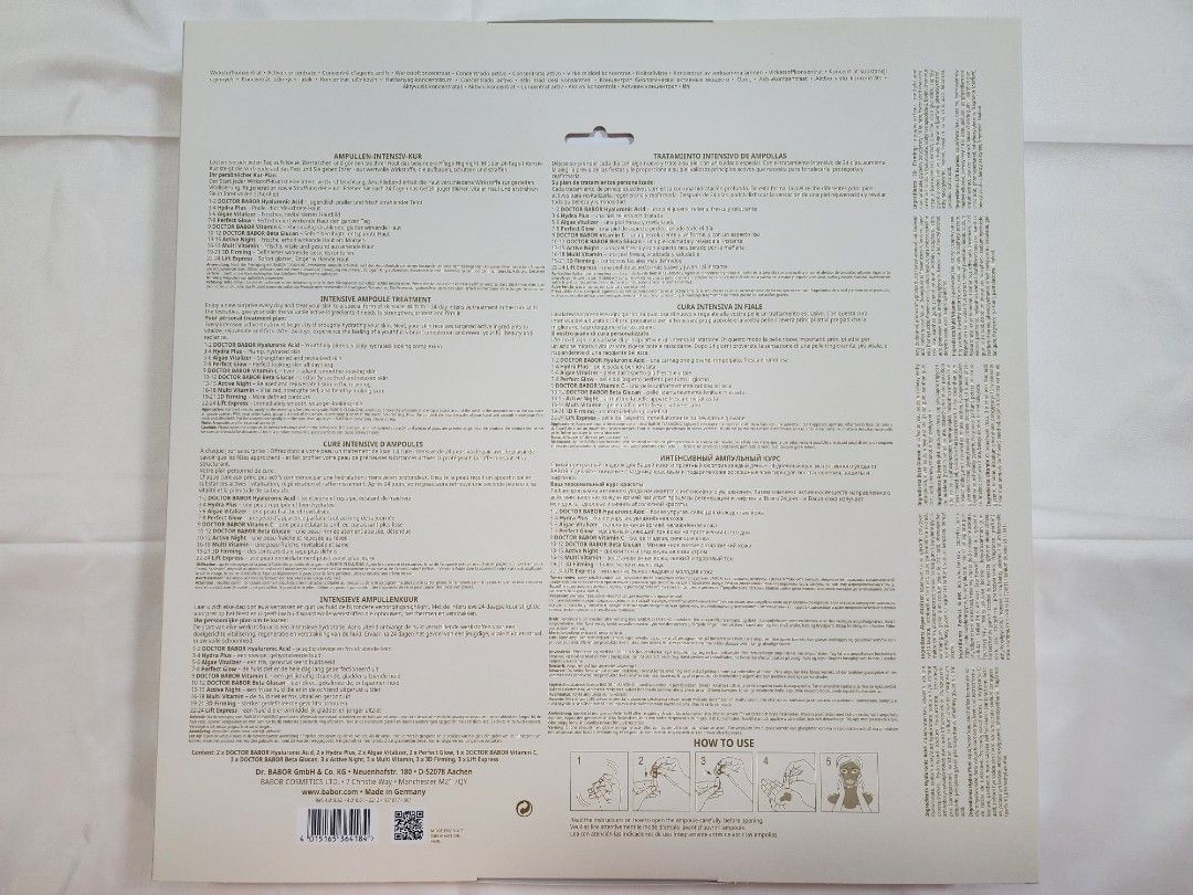 Doctor Babor Advent Calendar 2023 Limited Edition Beauty Personal