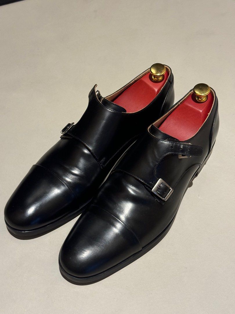 Dr. Hare Double Monk Strap Dress Shoes Men s Fashion Footwear