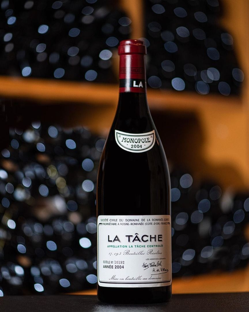 空き瓶】ラ・ターシュ 1993 , ロマネ・コンティ 空き瓶 LA TÂCHE