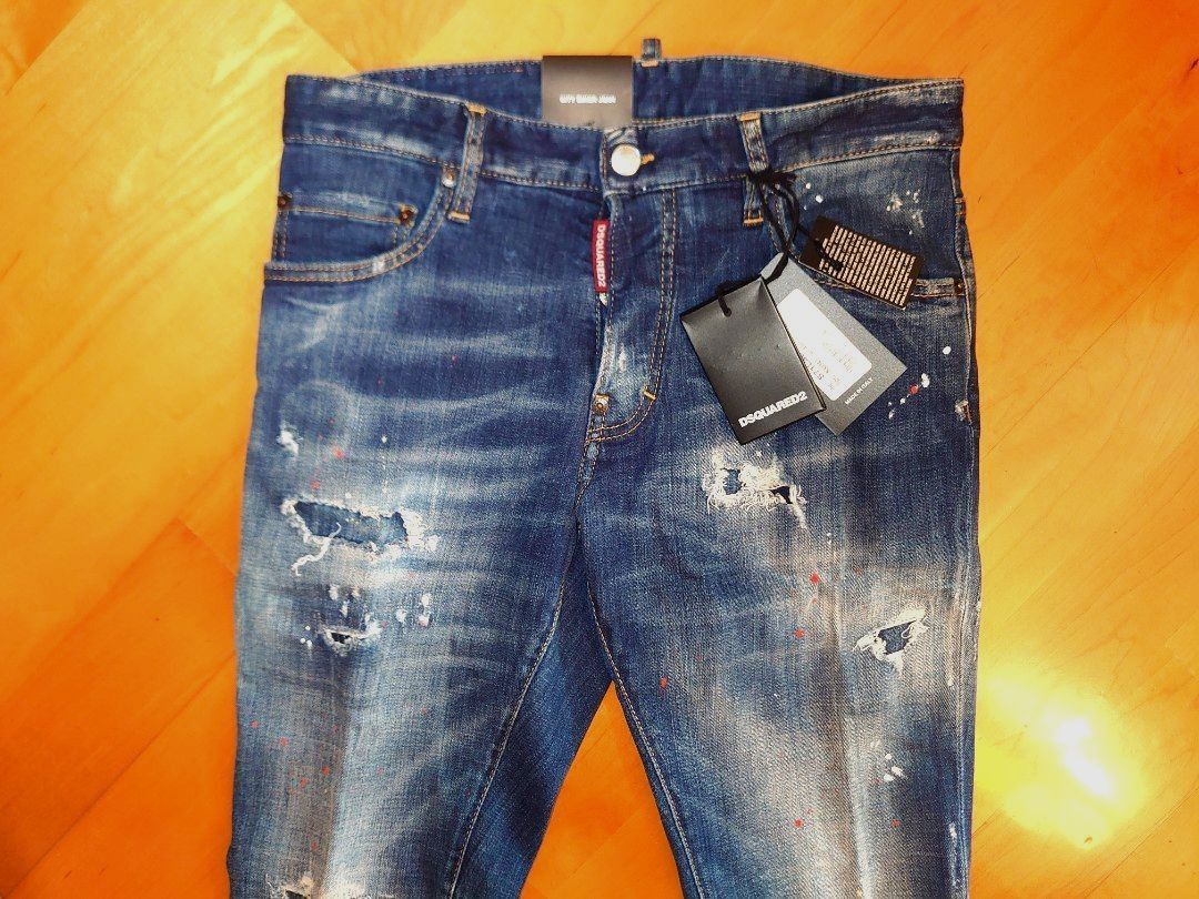 Dsquared2 city biker hotsell jeans