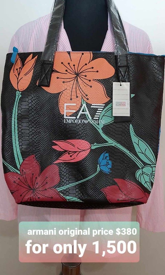 Ea7 handbag hotsell