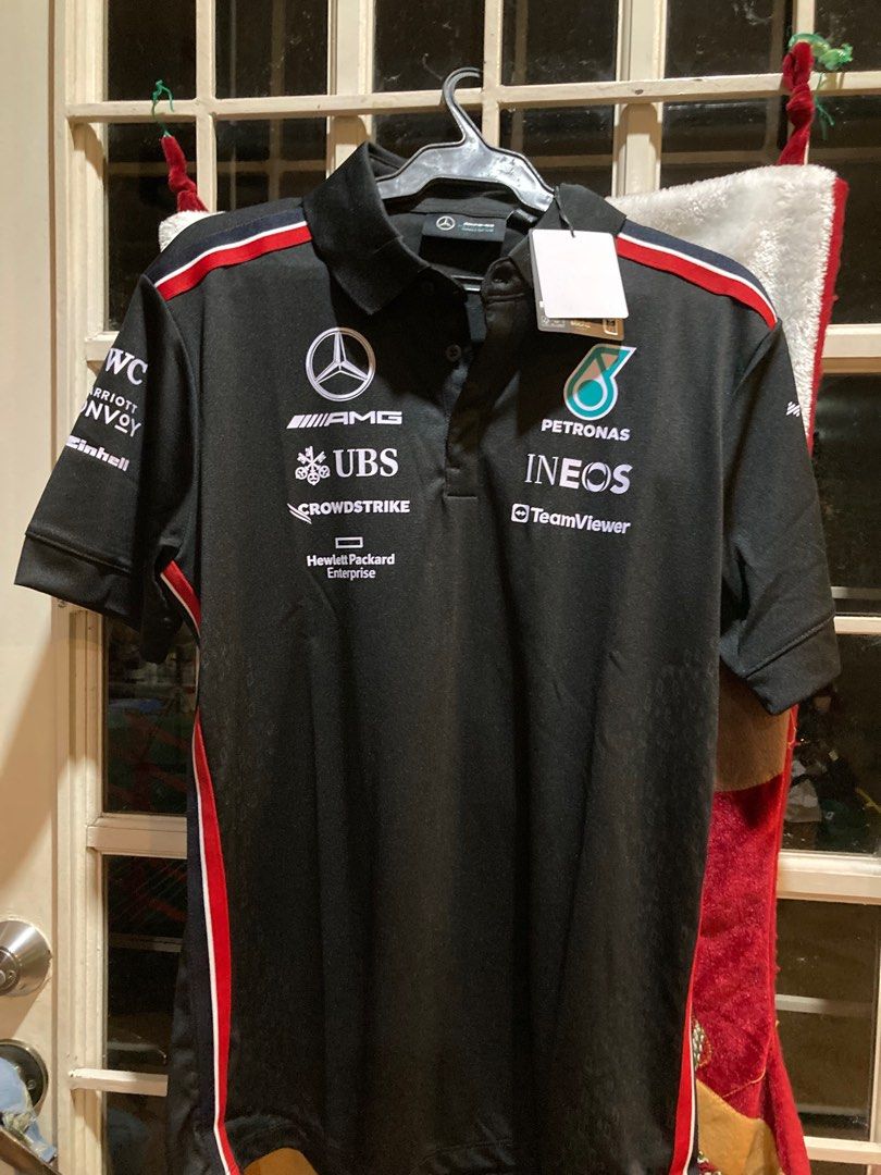 Mercedes amg petronas polo shirt discount