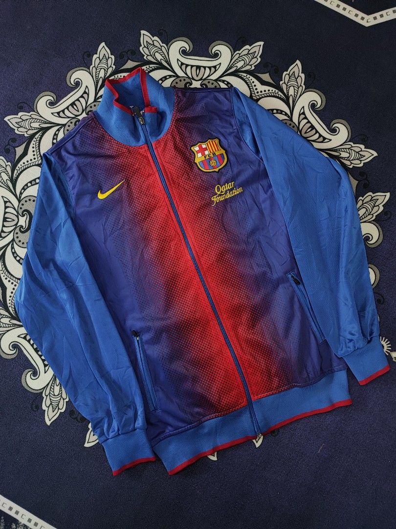 FC BARCELONA TRACK JACKET Men s Fashion Coats Jackets and