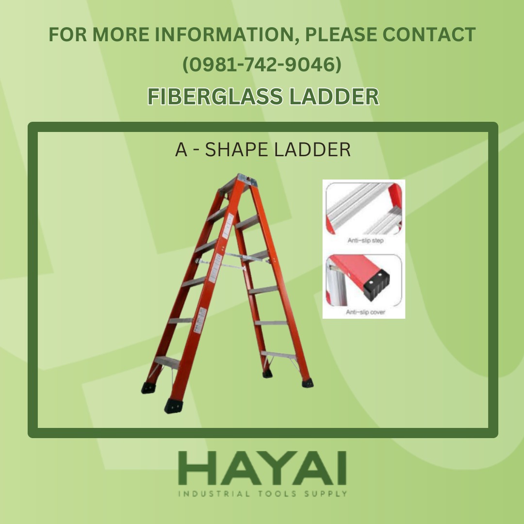 FIBERGLASS LADDER, Commercial & Industrial, Construction Tools