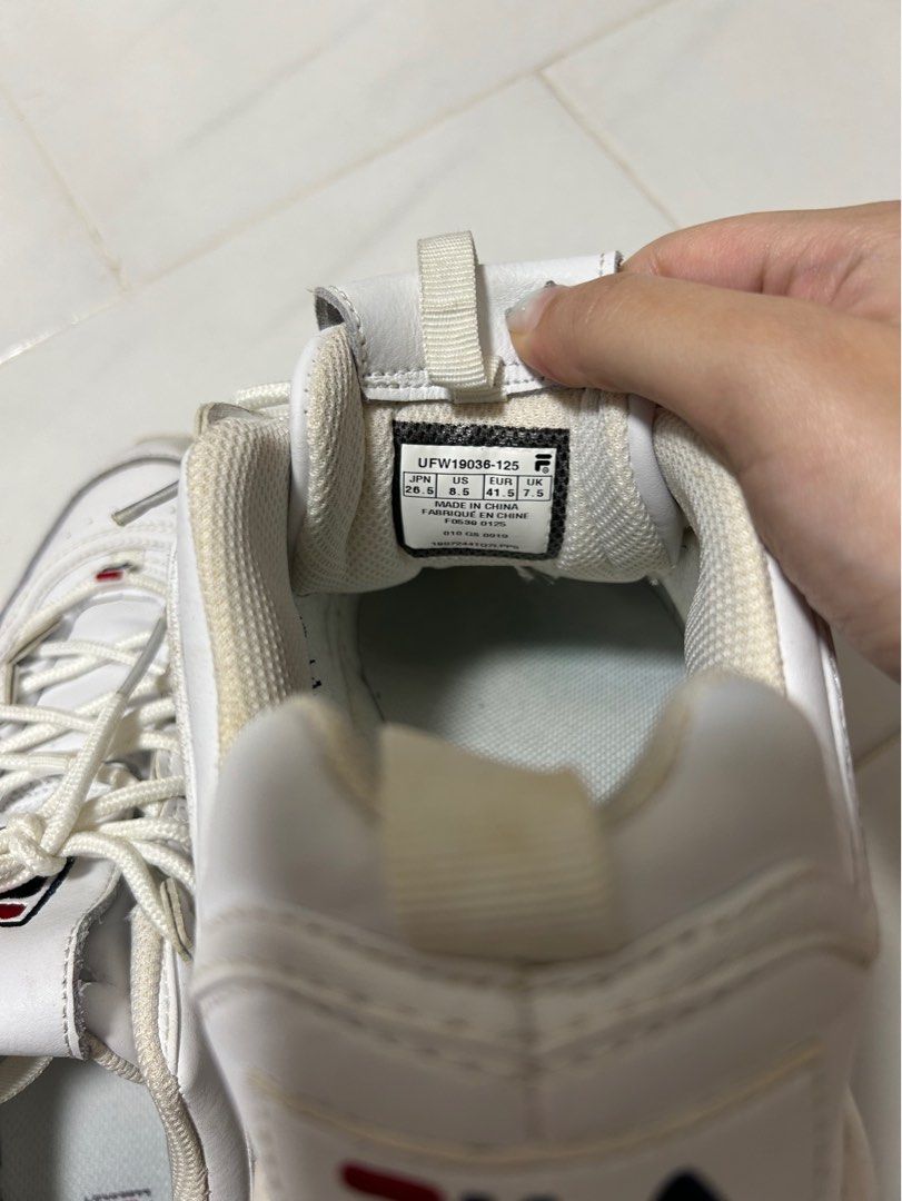 Fila disruptor made in china store