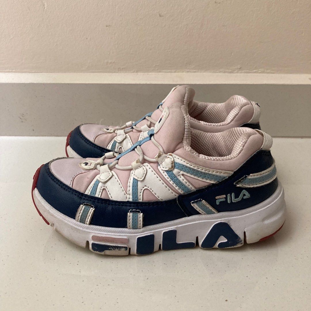 Fila kids shop shoes size