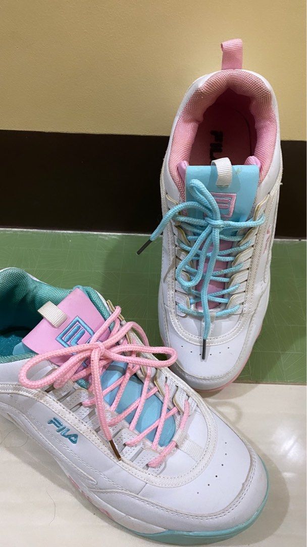 Fila raptor hotsell white