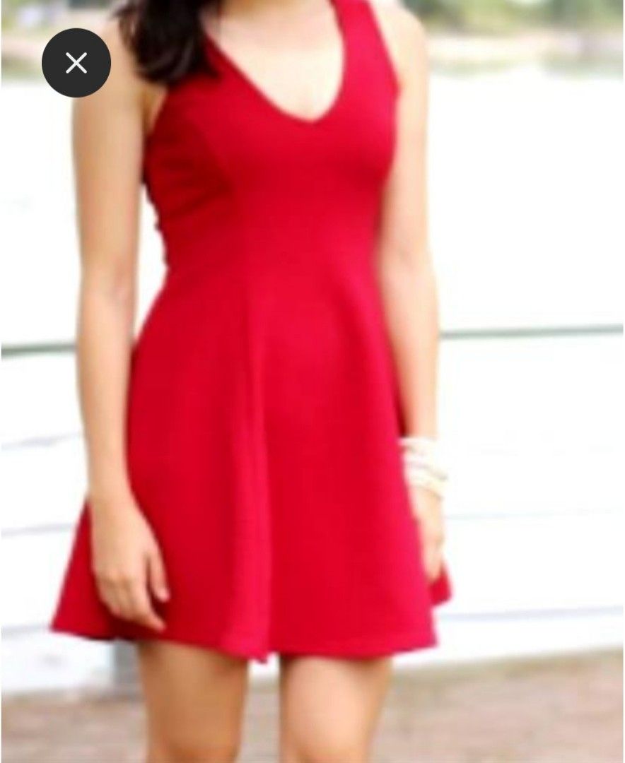 Red mini hotsell dress forever 21