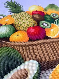 Fruits Basket Cross-stitch