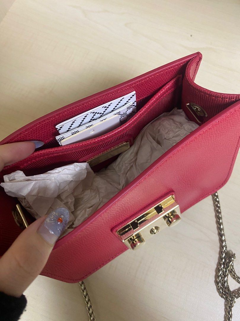 furla bag with detachable flaps