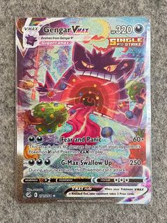 Mega Gengar EX XY166 Full Art Black Star Promo Foil Pokemon Card