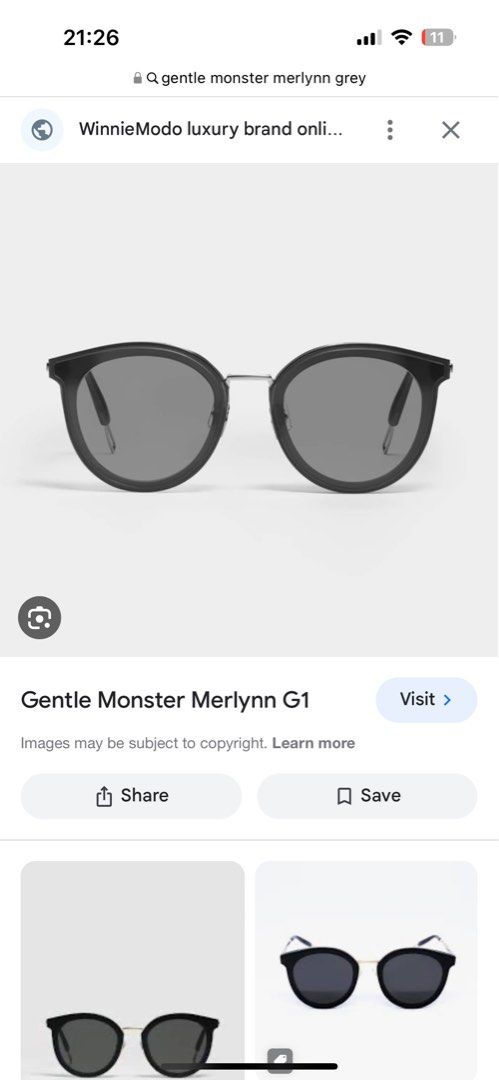 Gentle monster merlynn g1 clearance