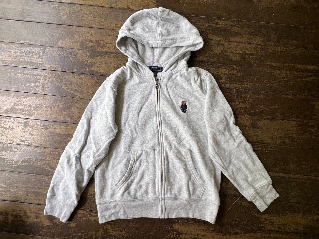 White ralph clearance hoodie