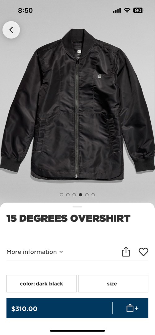 Jackets for clearance 15 degrees