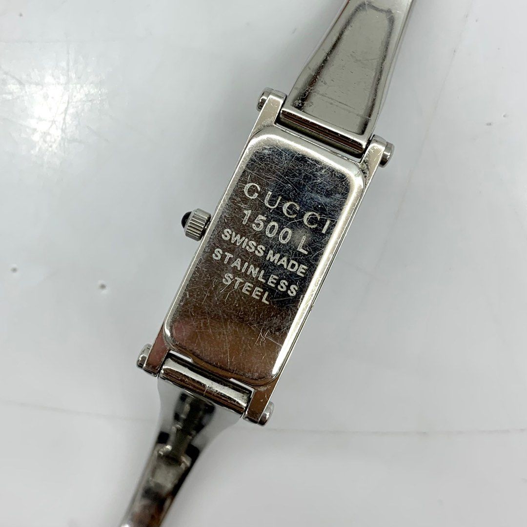 GUCCI 1500L STAINLESS STEEL LADIES QUARTZ WATCH 237042429