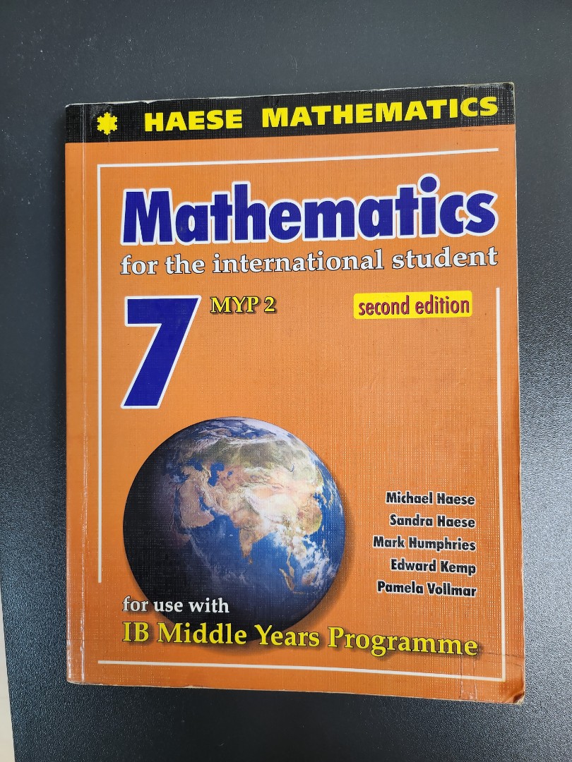 Haese Mathematics Mathematics For The International Student Year 7