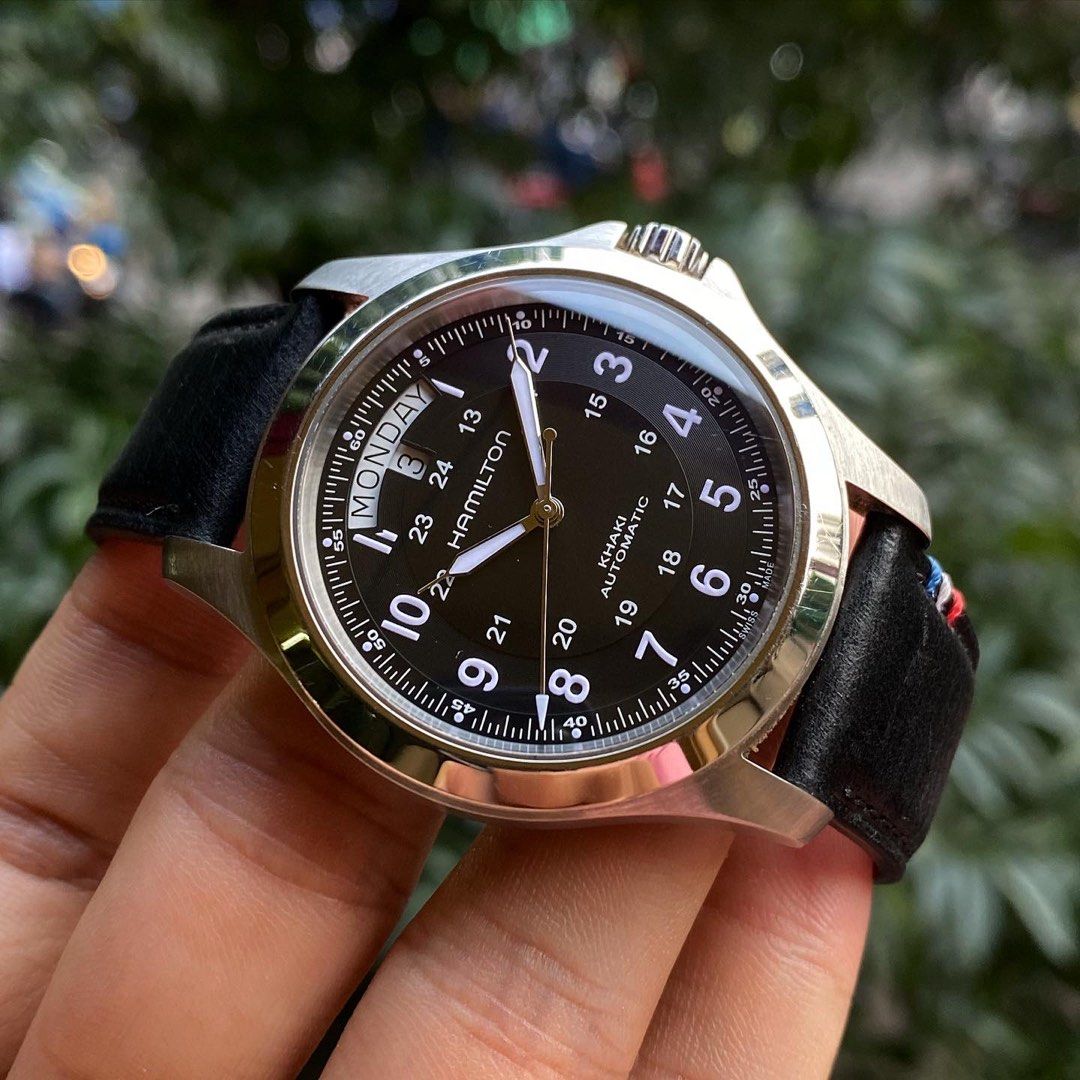 Hamilton Khaki Field King Day Date Automatic 40mm Fesyen Pria