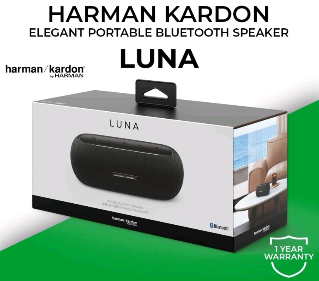 Harman Kardon Luna  Elegant portable Bluetooth speaker with 12 hours of  playtime