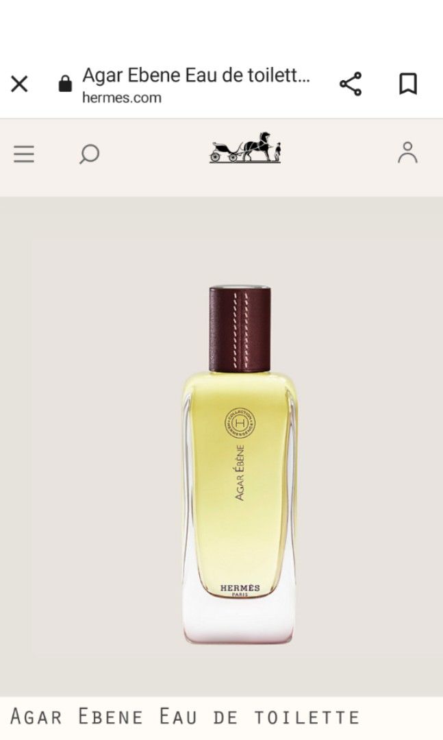 Agar ebene eau de toilette online